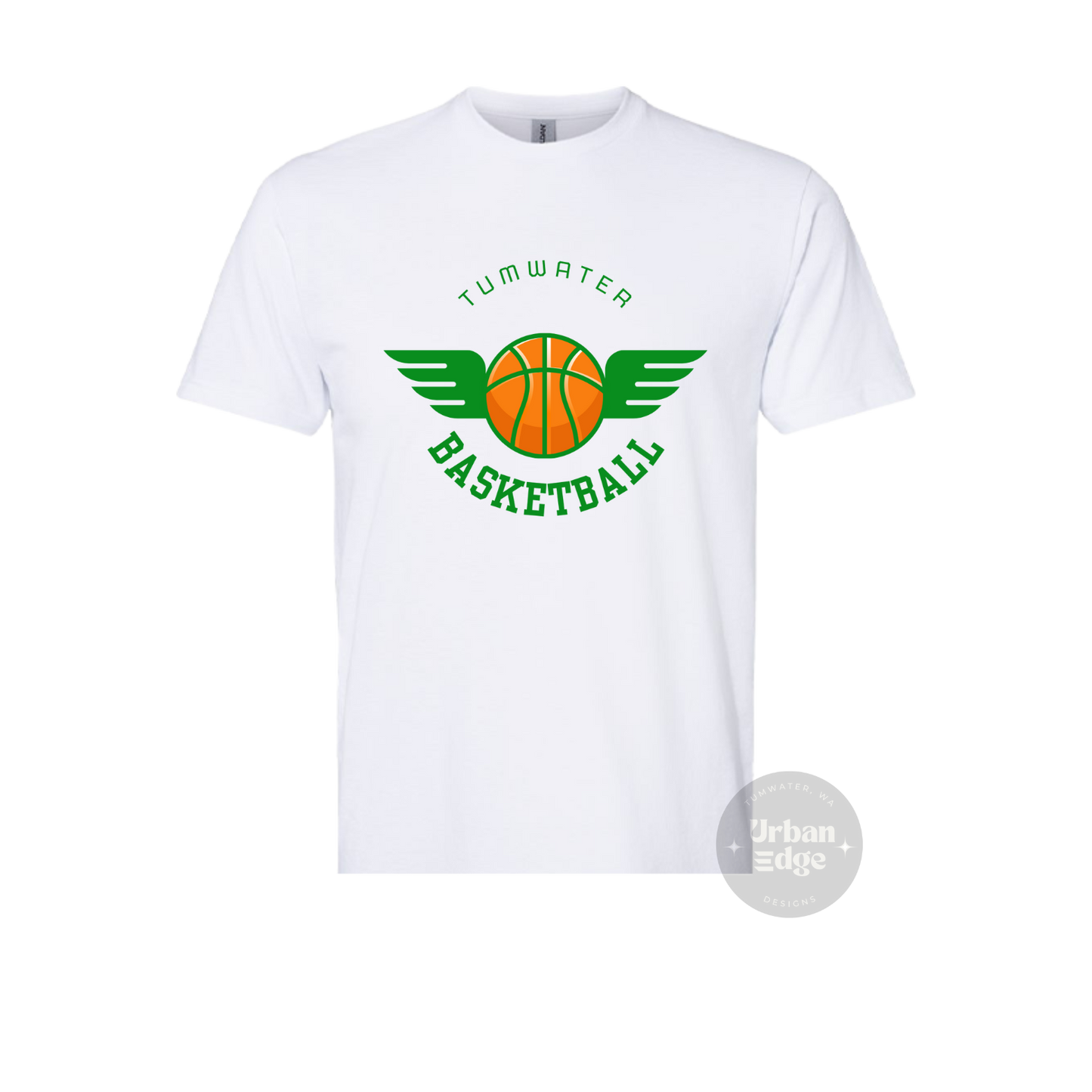 Tumwater Basketball wing shirt