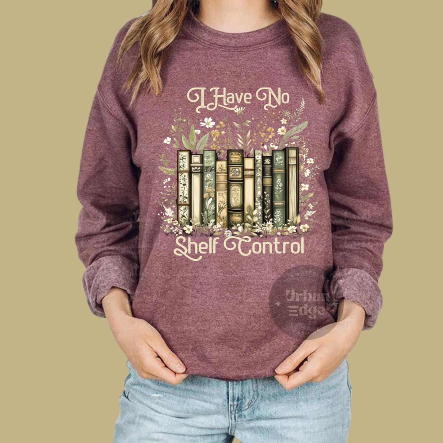 No Shelf Control crewneck