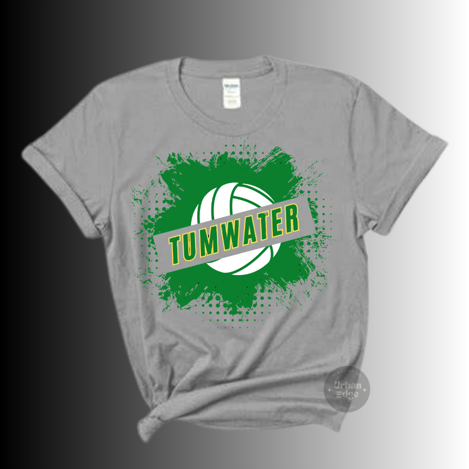 Tumwater Volleyball gray shirt