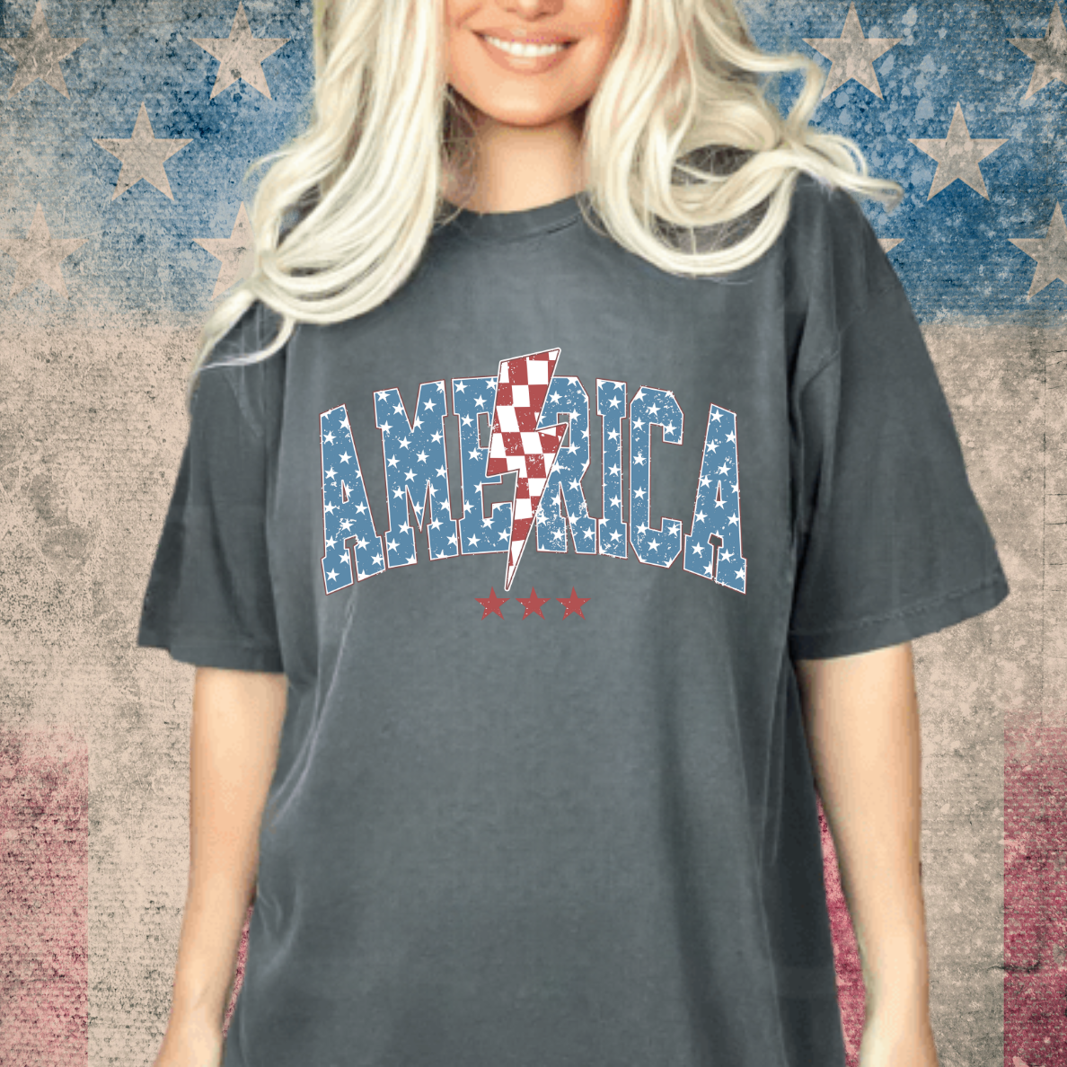 America bolt shirt