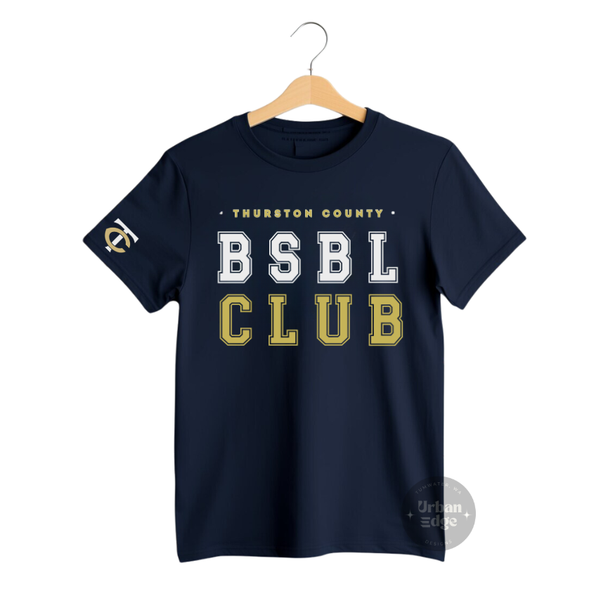 TCBC BSBL navy shirt
