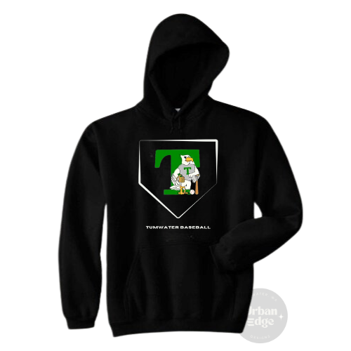 Tumwater Baseball home plate hoodie