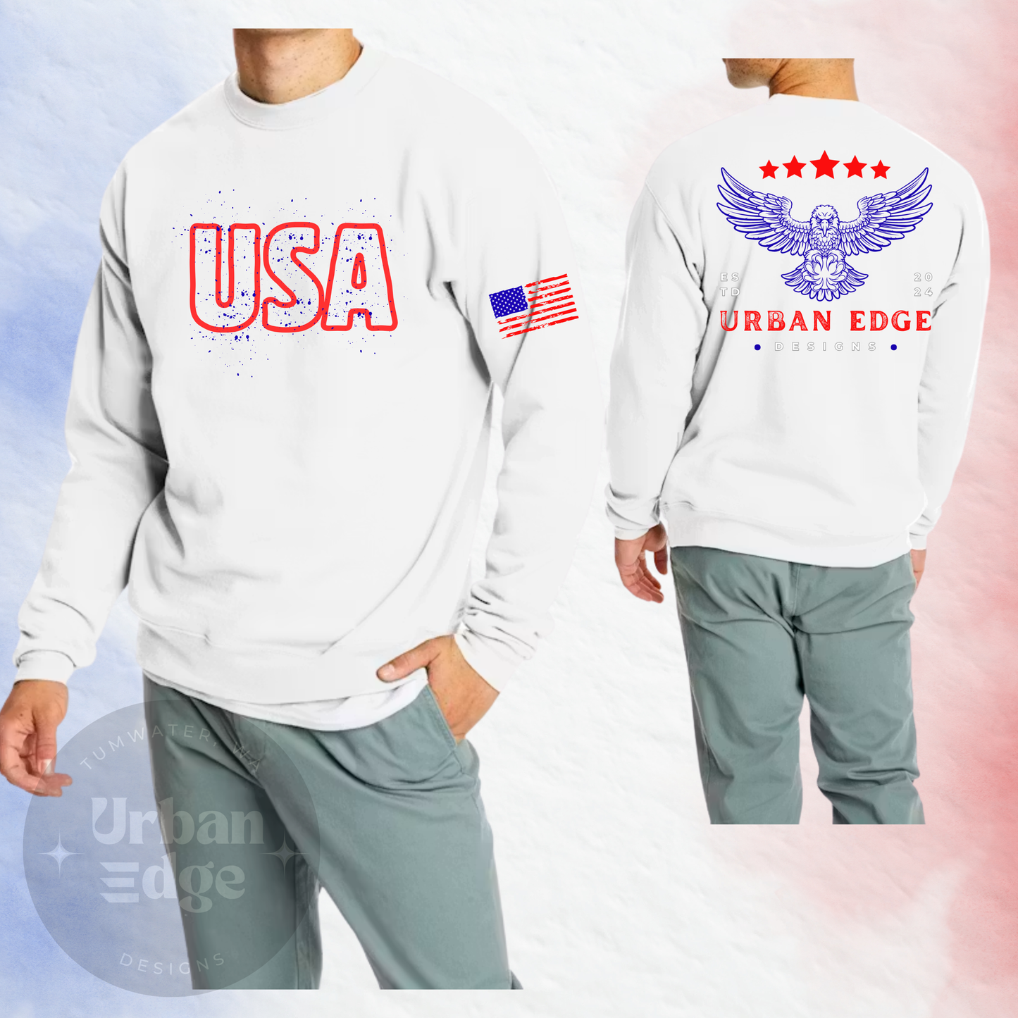 4th of July USA U.E.D. crew