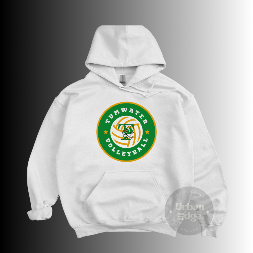 White Hoodie - THS Volleyball