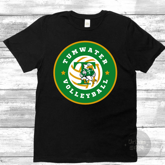 Black shirt T-Volley