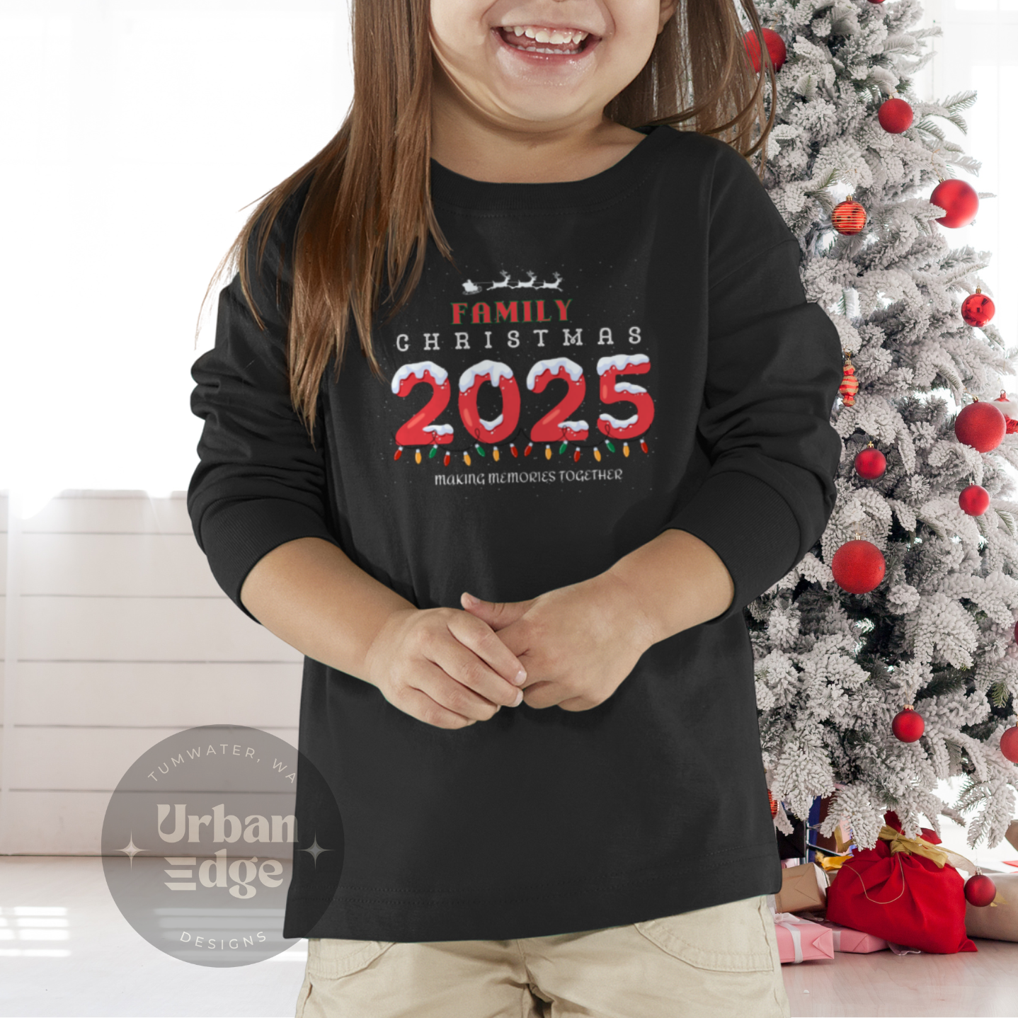 Toddler Family 2025 long sleeve shirt