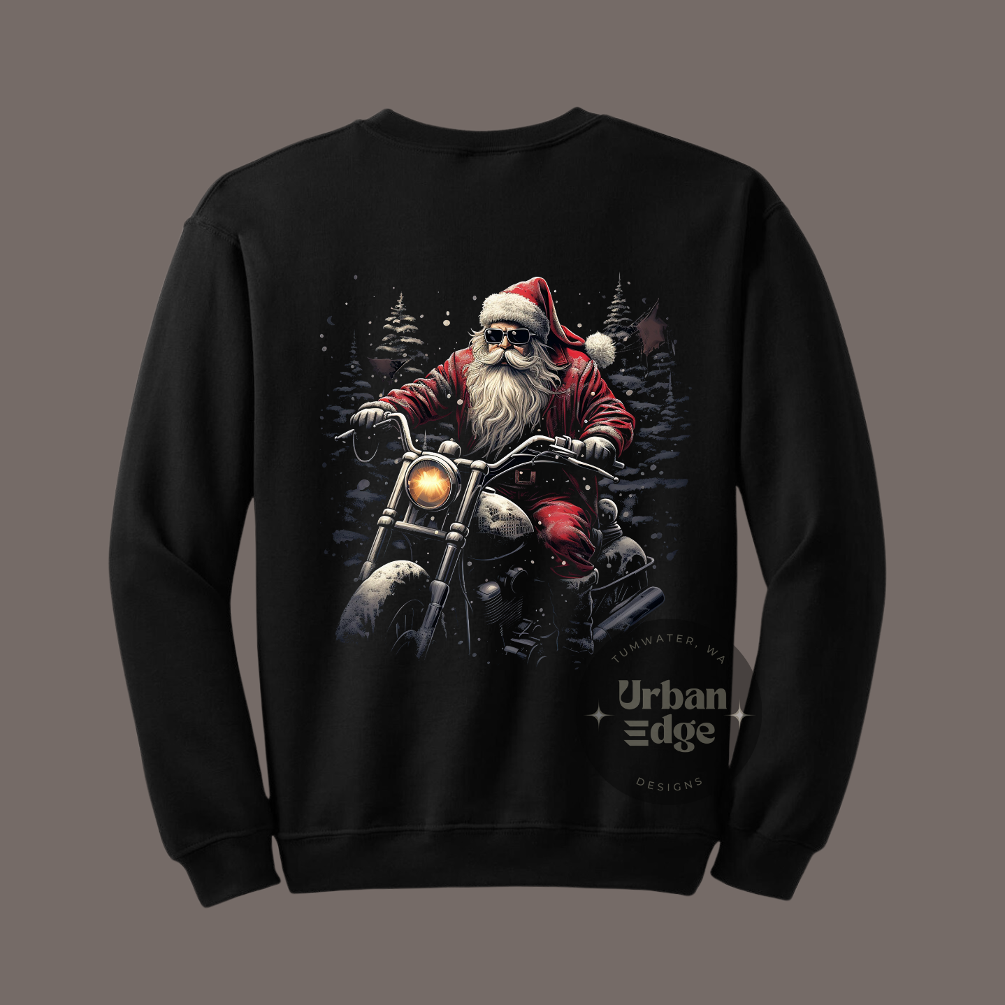 Santa Rides crewneck