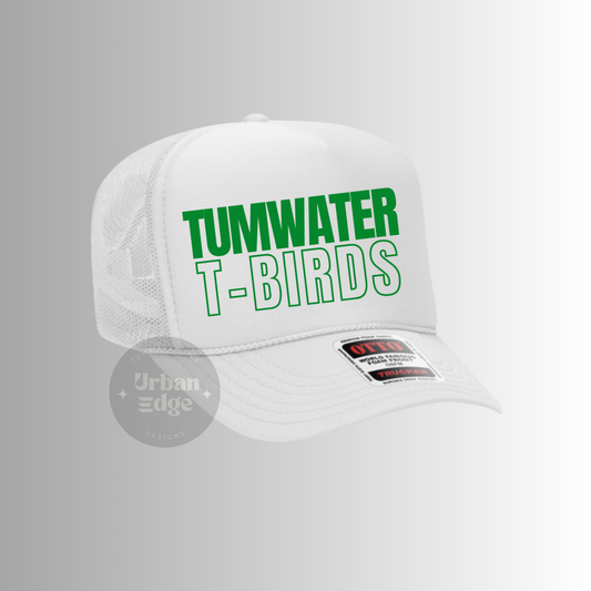 white hat Tumwater T-birds
