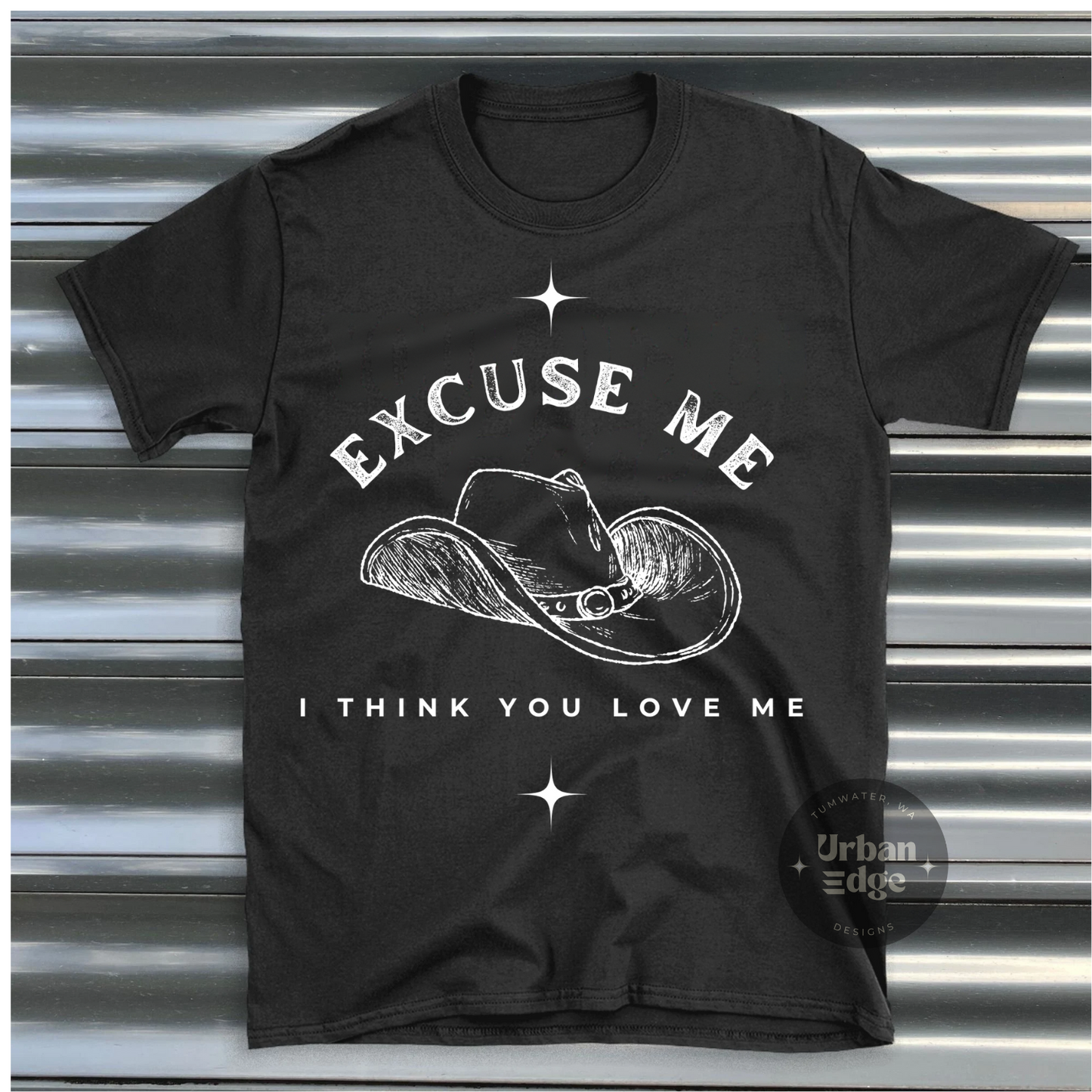 Excuse Me shirt black