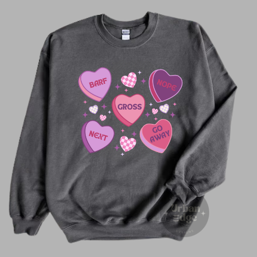 Funny Hearts Crewneck