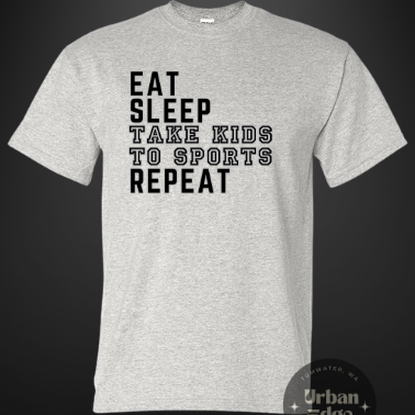 Eat Sleep Sports Repeat shirt