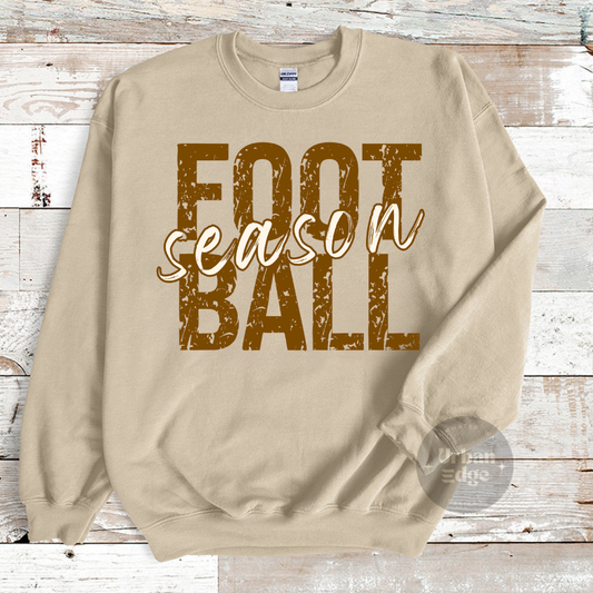 Football season crewneck