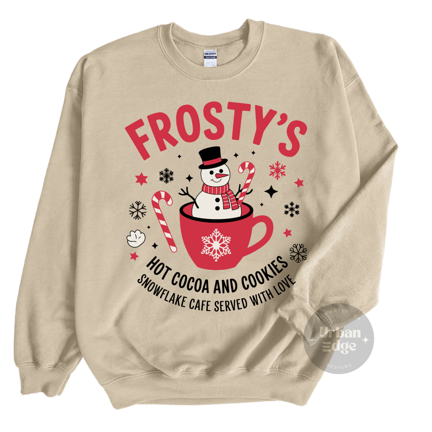Frosty crewneck