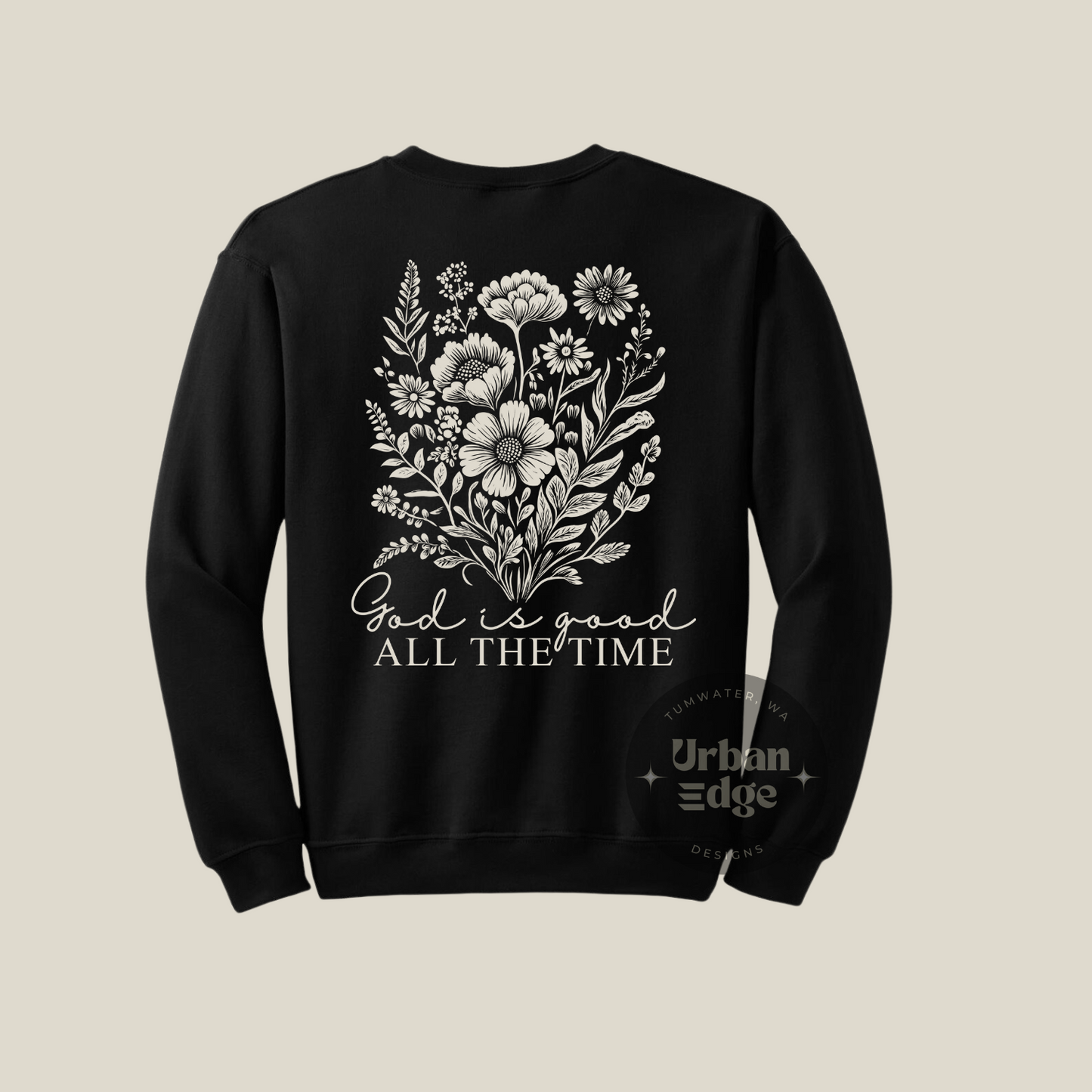 God is good crewneck