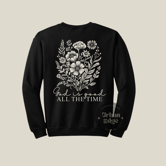 God is good crewneck