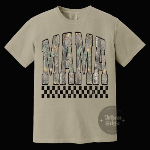 Camo Mama Checker shirt