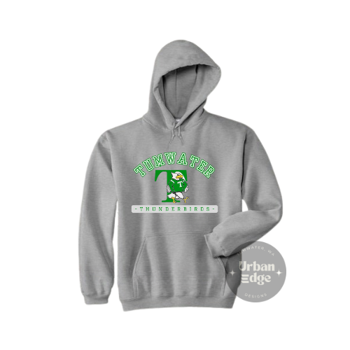 Tumwater T-Birds Gray hoodie