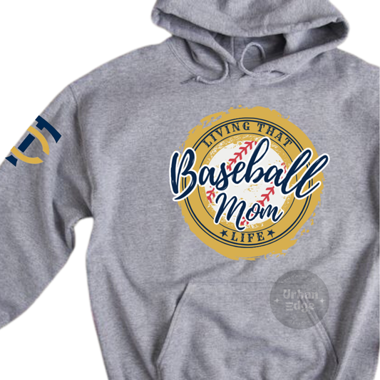 TCBC Gray Mom hoodie